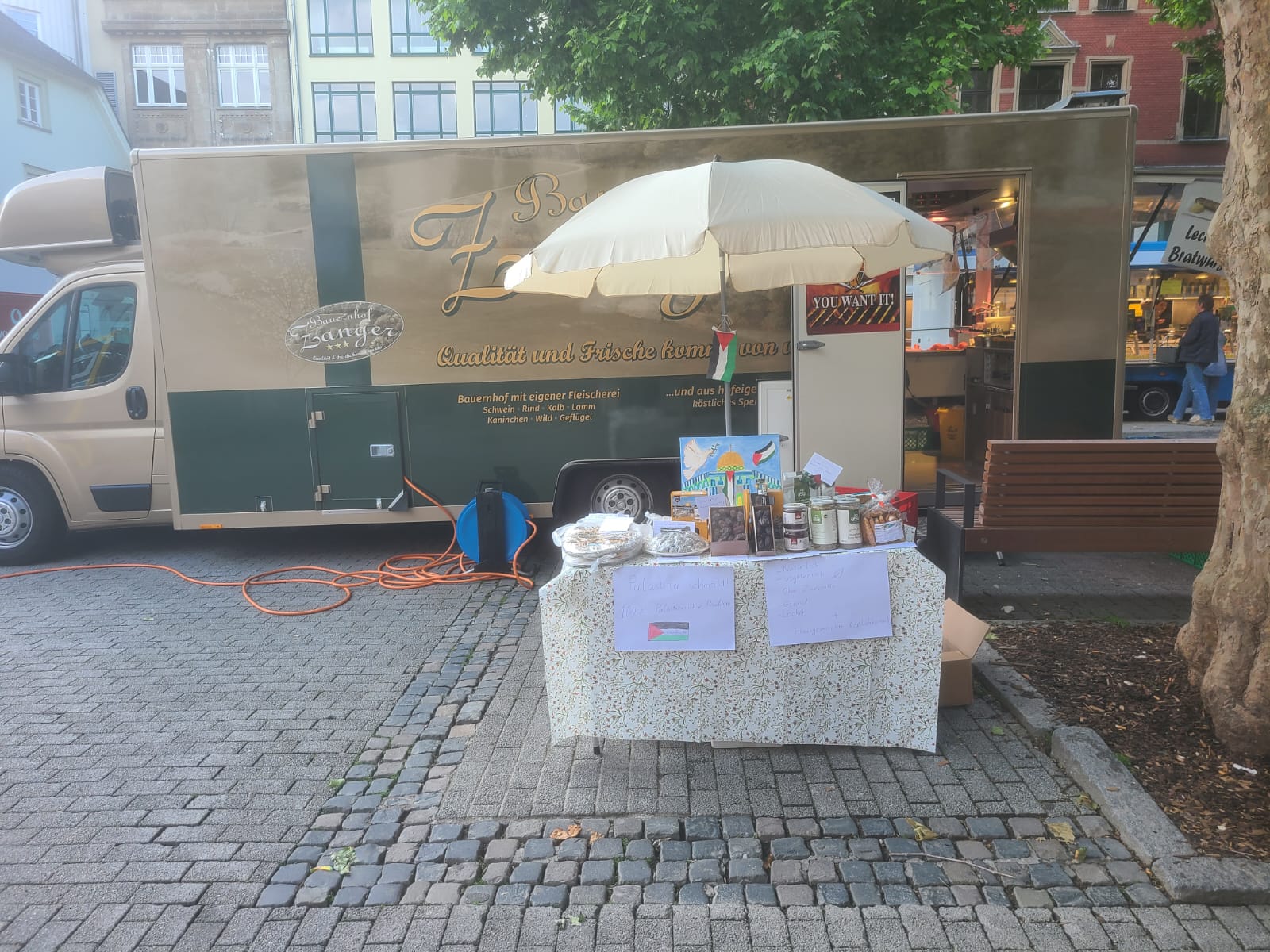Unser Marktstand in Limburg
